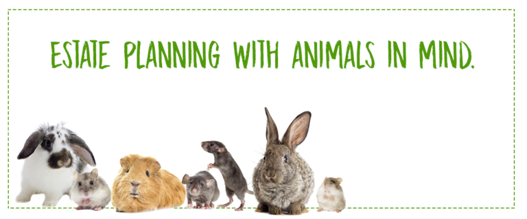 Estate planning with animals in mind.