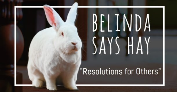 belinda says hay resolutions for others