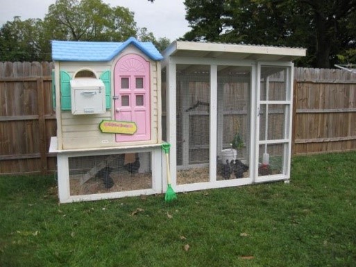 Cool Coop playhouse
