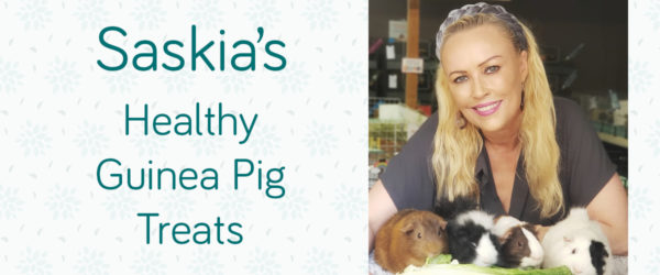 Saskia. Healthy treats for guinea pigs