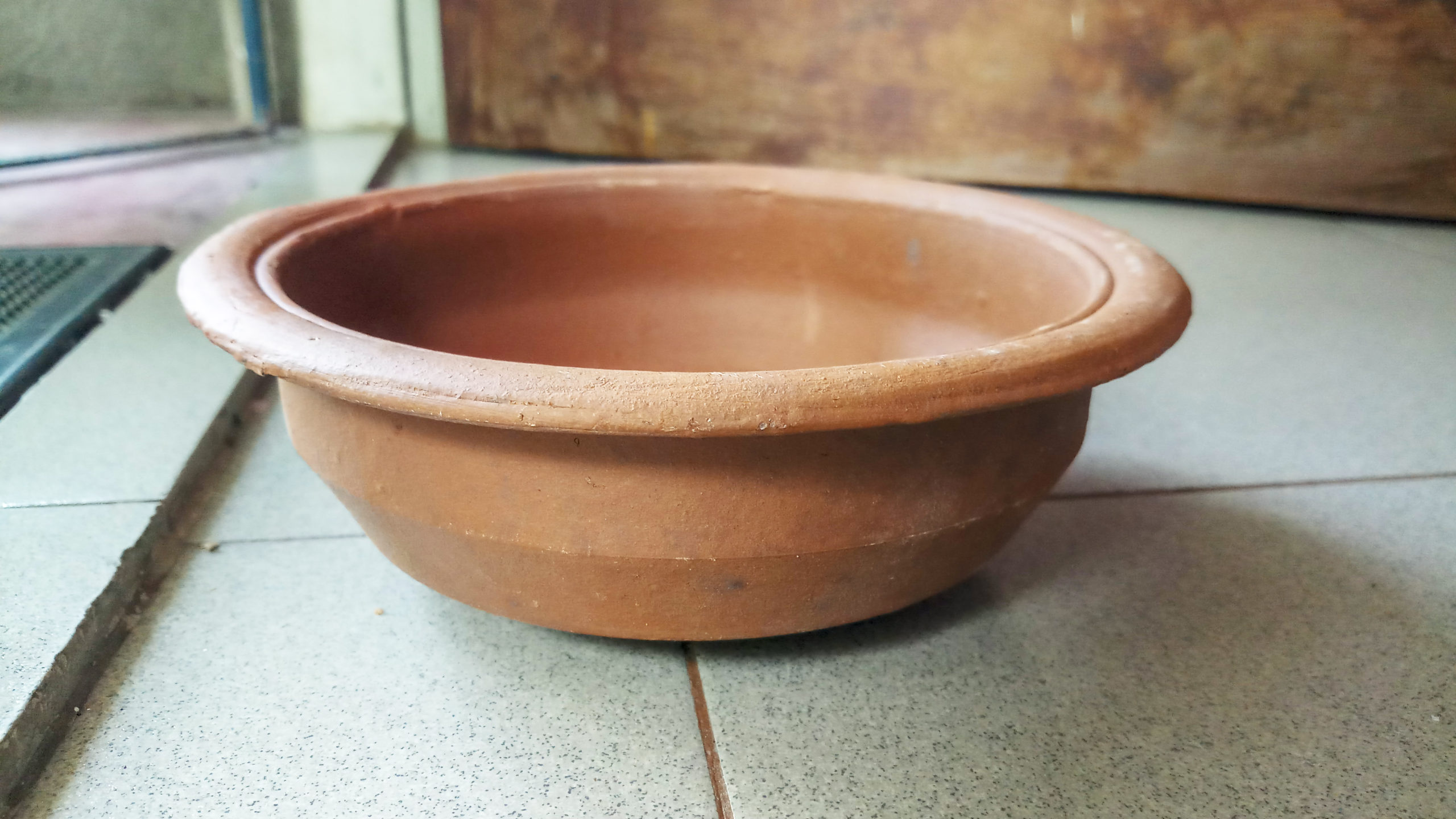 Terra cotta bowl
