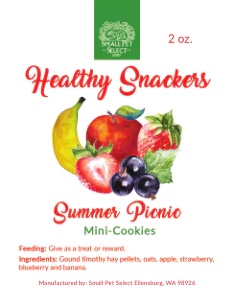Healthy Snackers Summer Picnic Mini-Cookies