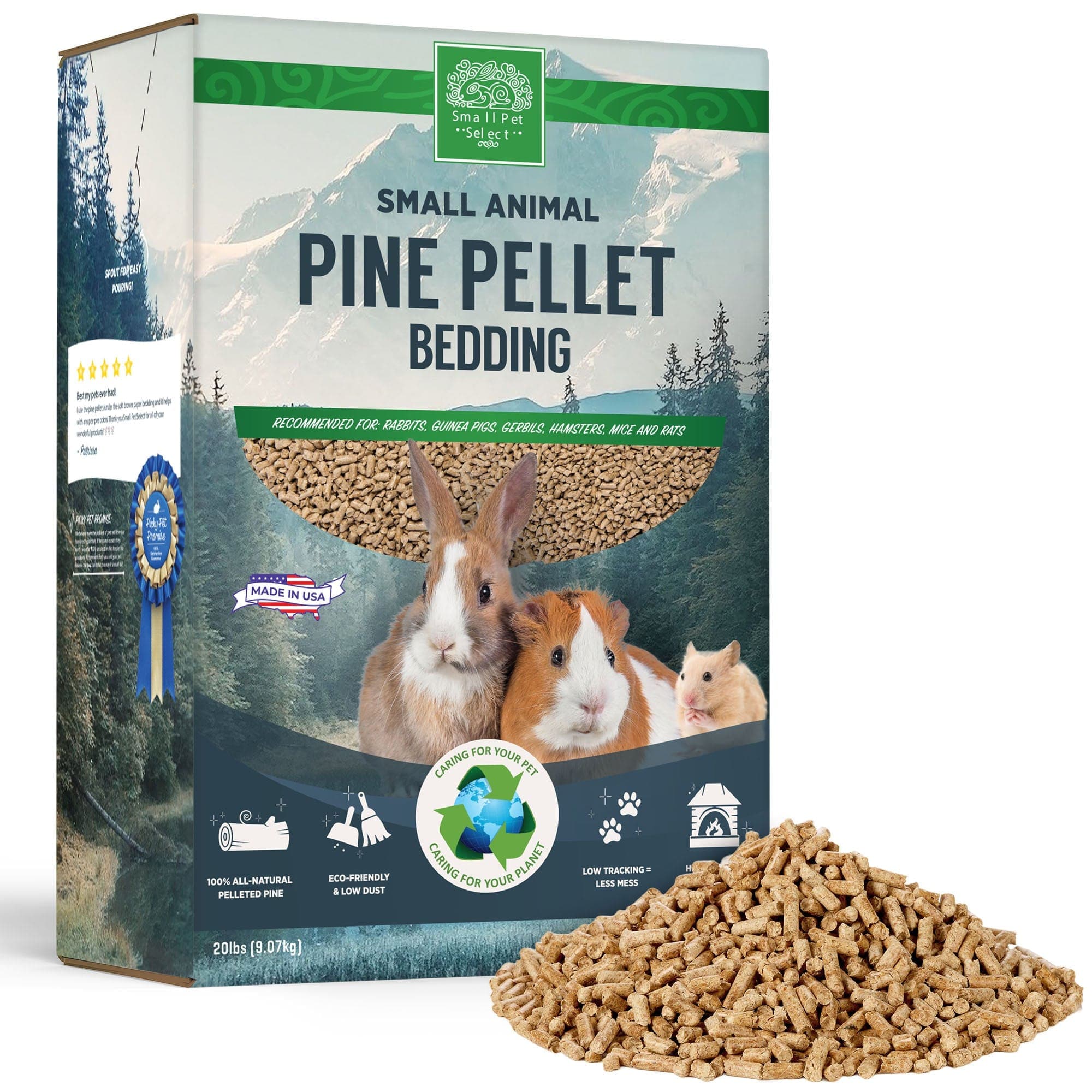 pine pellet bedding